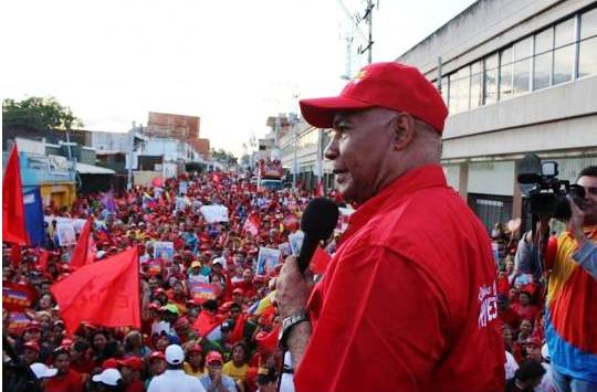 Former Governor Luis Reyes Reyes, candidate of PSUV-GPP for Lara