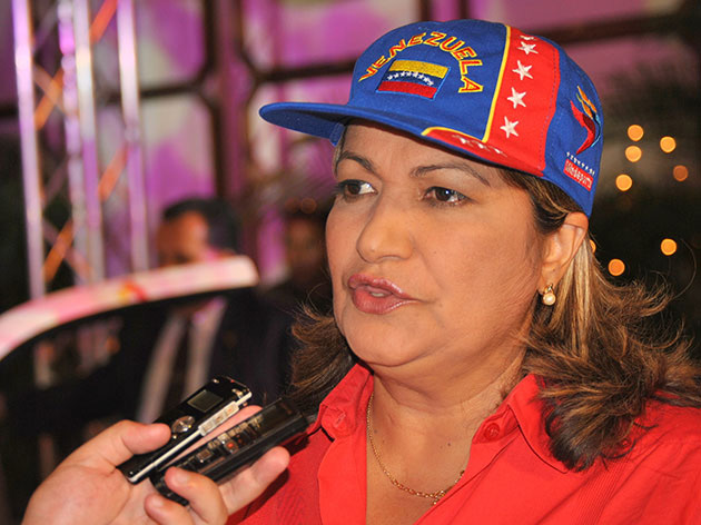 Yelitza Santaella, candidate of the PSUV-GPP for Monagas